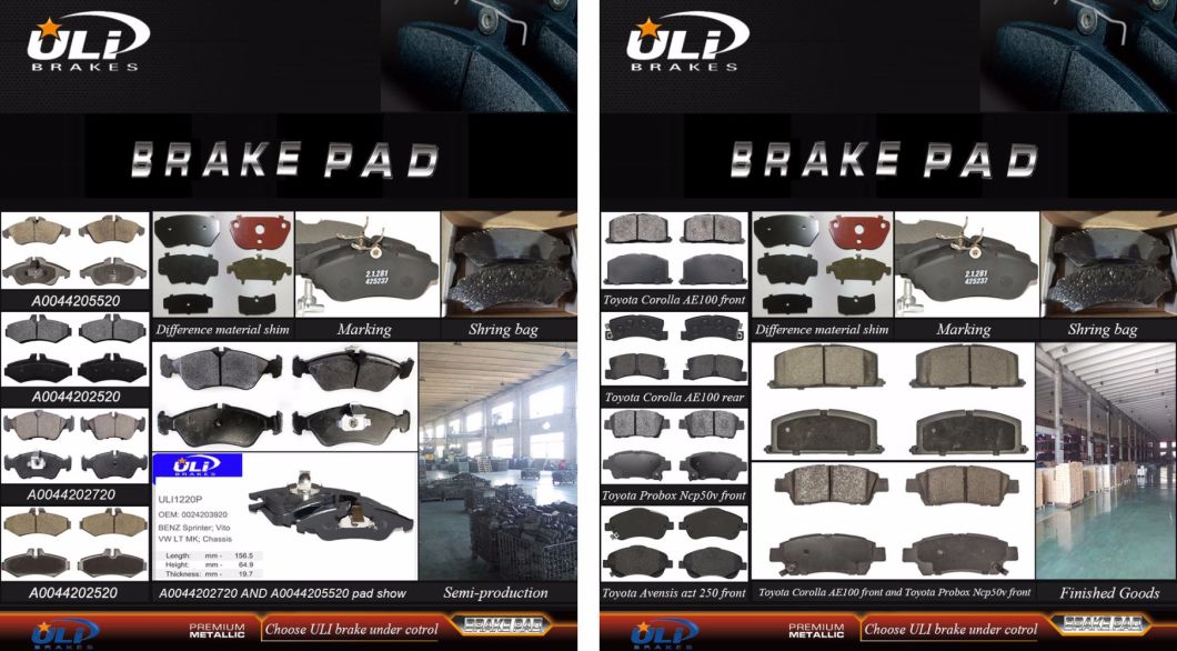 Supply Semi-Metallic Ford Front Brake Pad