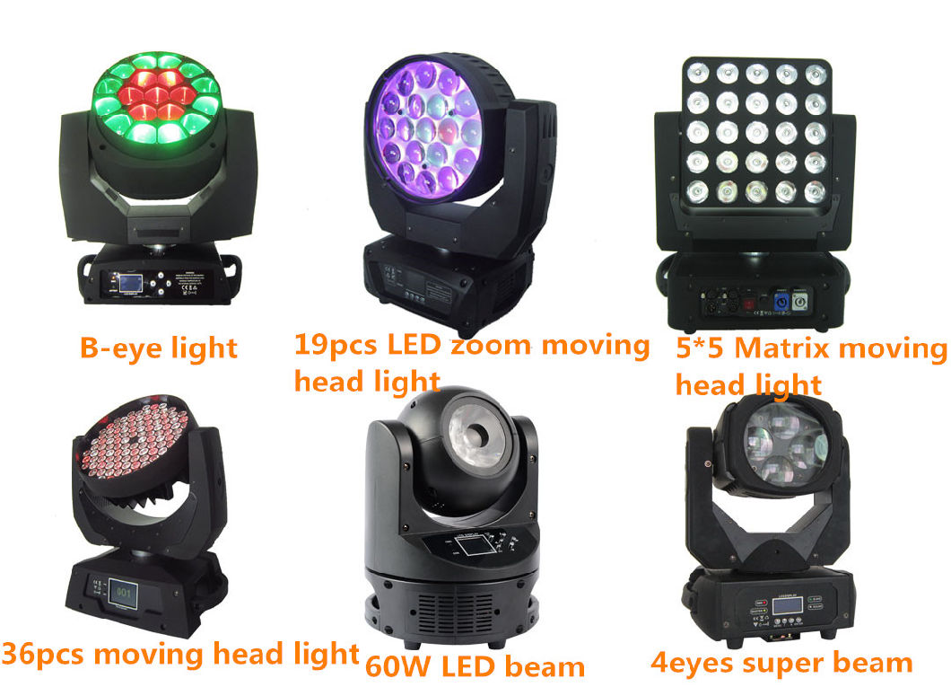 High Power DMX 240PCS RGBW LED Strobe Stage Light