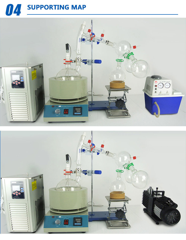 Lab Use Short Path Distillation Extraction Equipment