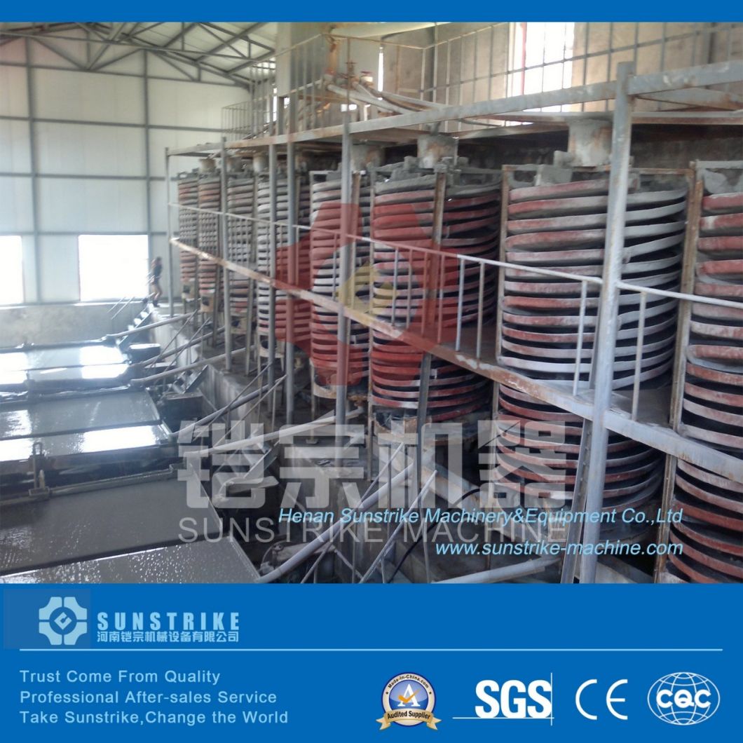 Spiral Chute Equipment, Mining Gravity Separator