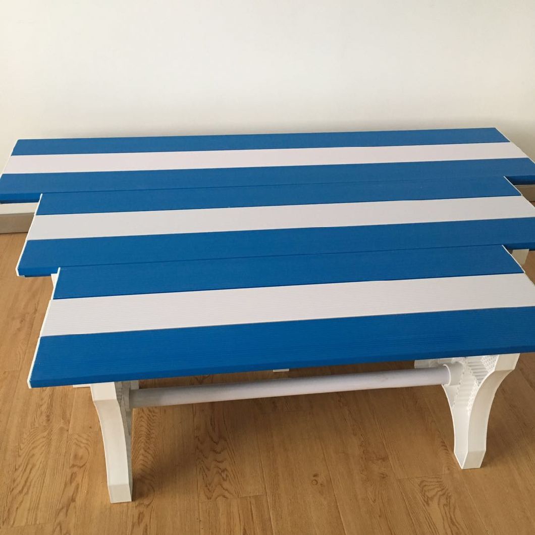 Thicken Plastic Environmental Park Bench