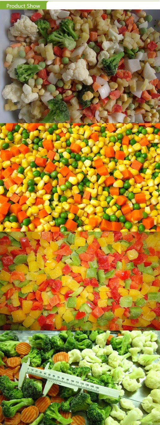 Top Quality 3way Frozen Mixed Vegetables