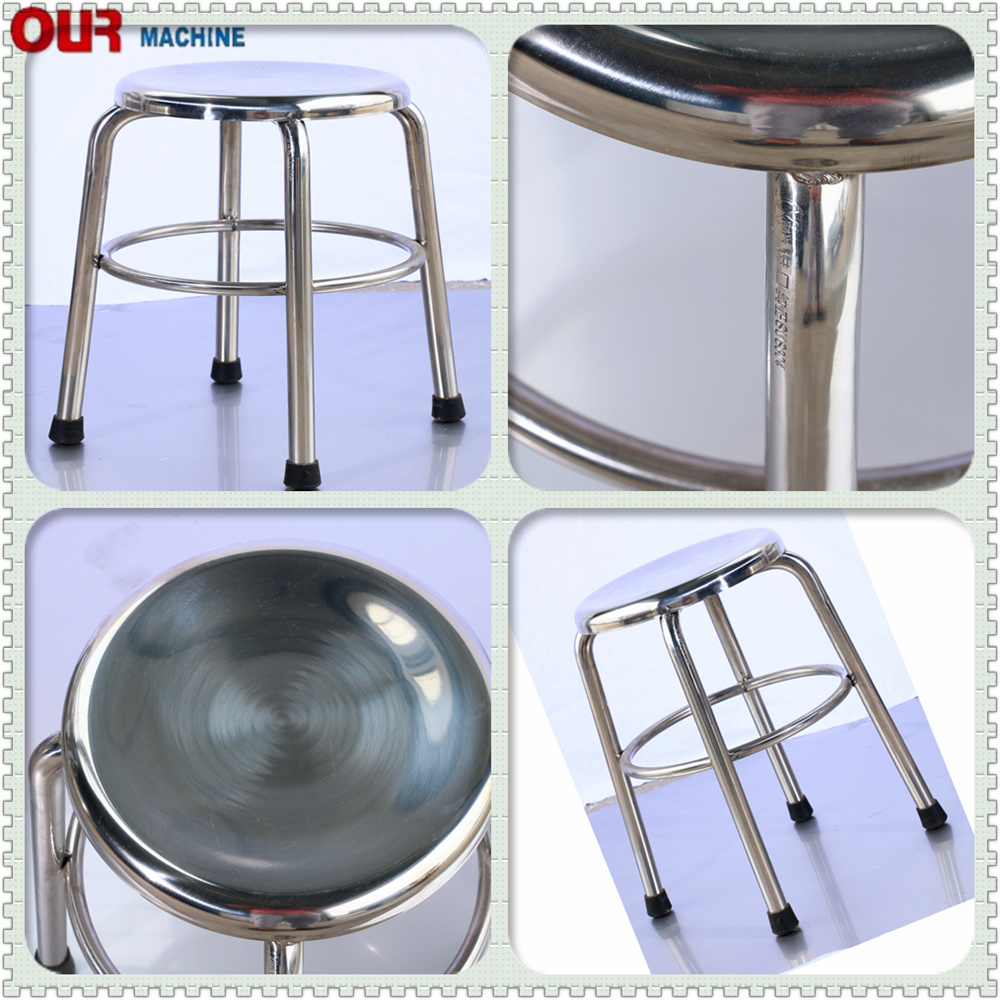 150kg Hospital Lab Clean Room Stainless Working Chair Work Stool