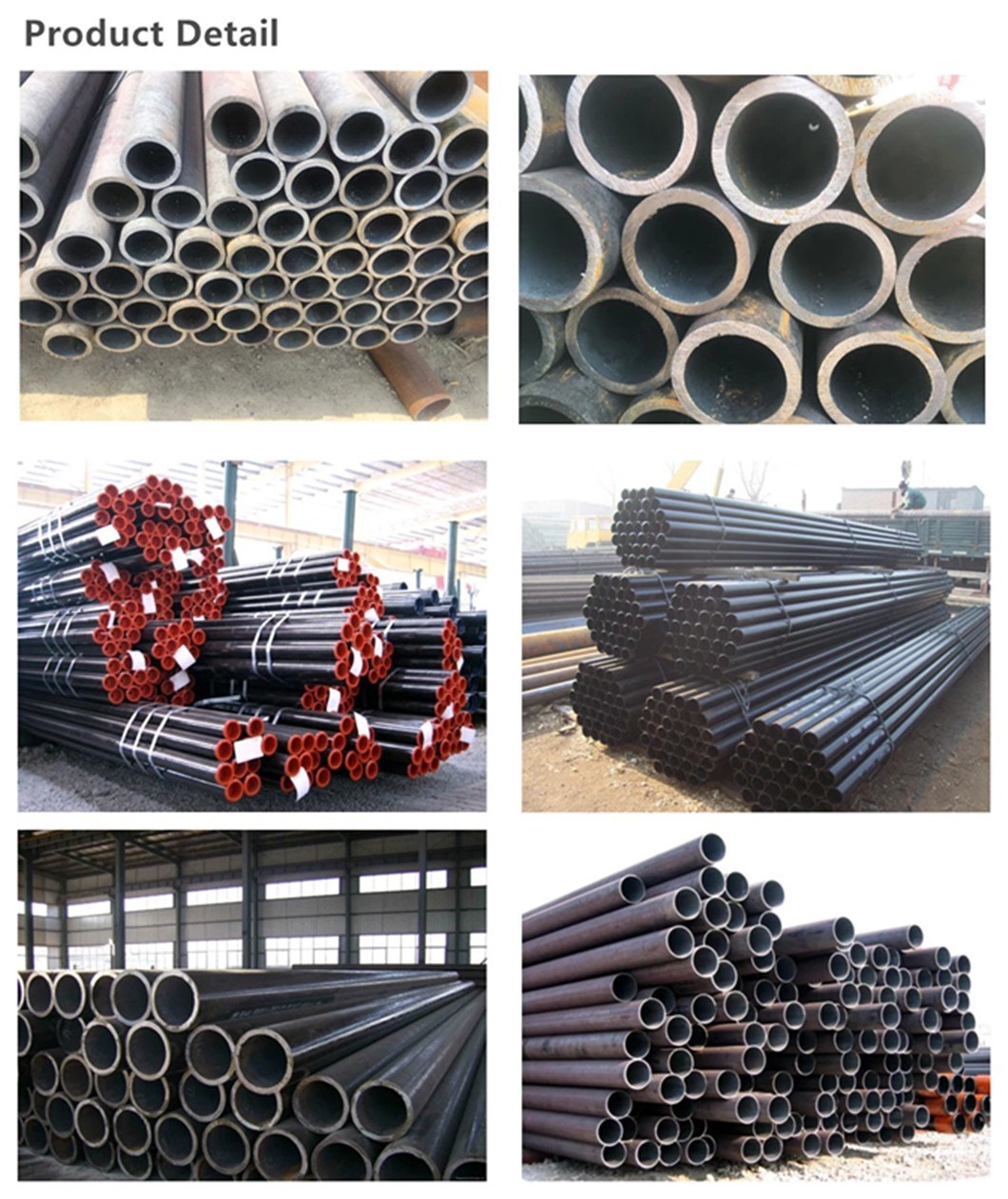 Hot Rolled Galvanized Stainless Iron Pipe/ Tube Carbon Seamless Steel Pipe