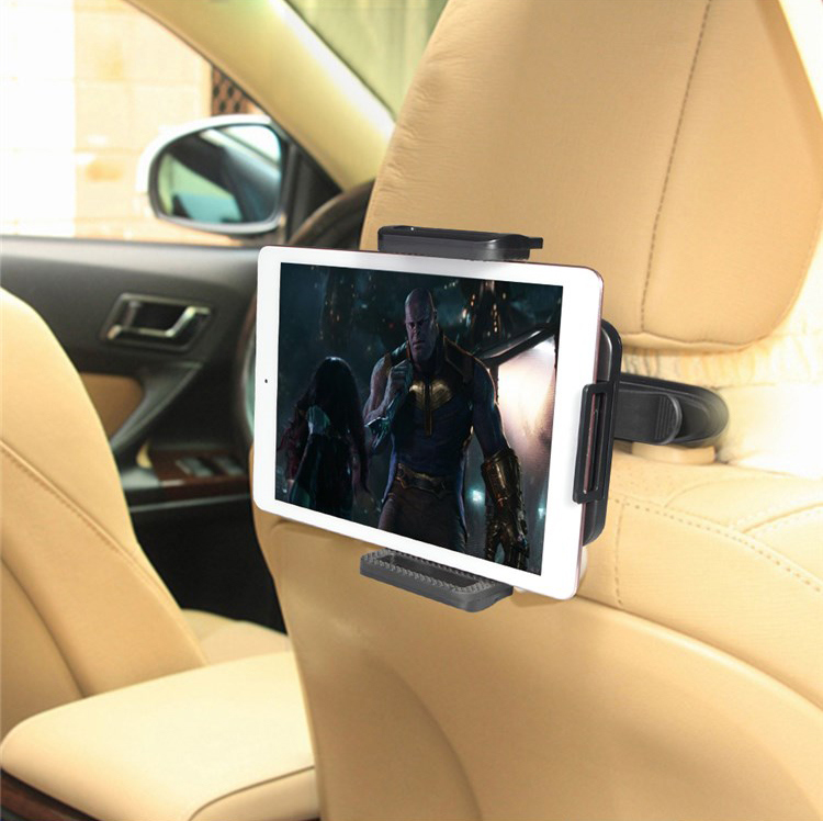 Universal Car Headrest Smart Phones Tablet Holder Mount Watching Bracket