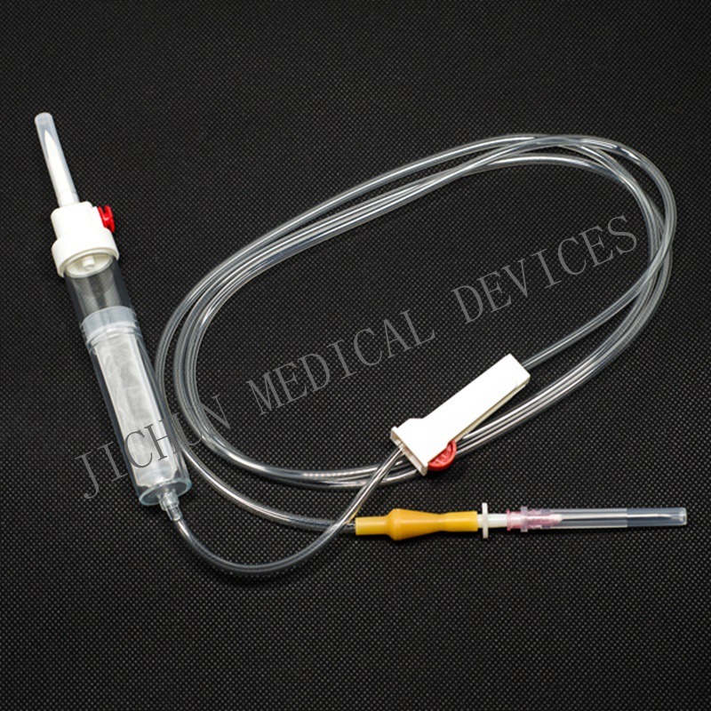 Disposable Blood Transfusion Set with PE Blister Packing