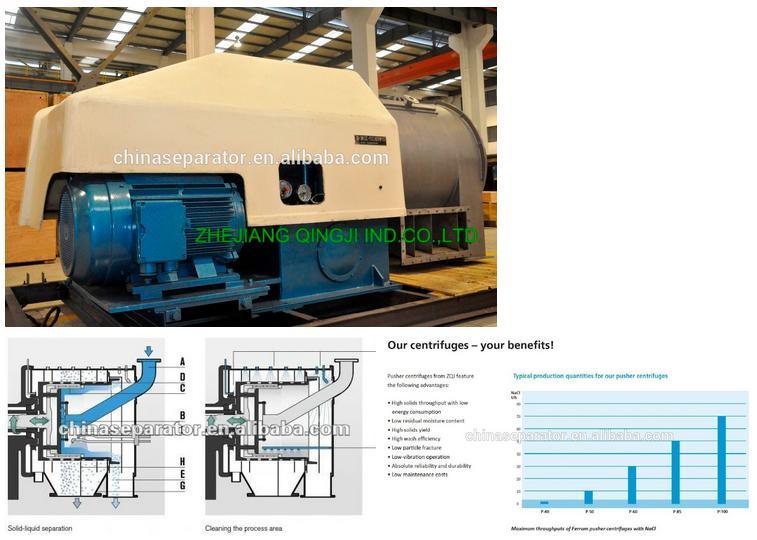 Two-Stage Pusher Centrifuge