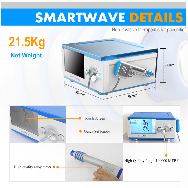 Eswt Extracorporeal Shock Wave Therapy System