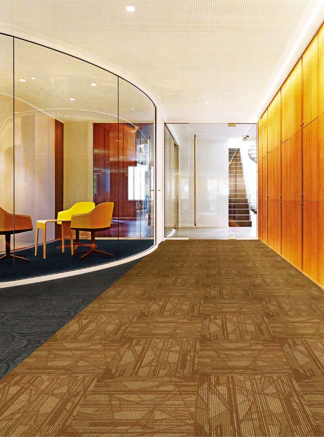 Building Decorative Materials PVC Backing Office Carpet