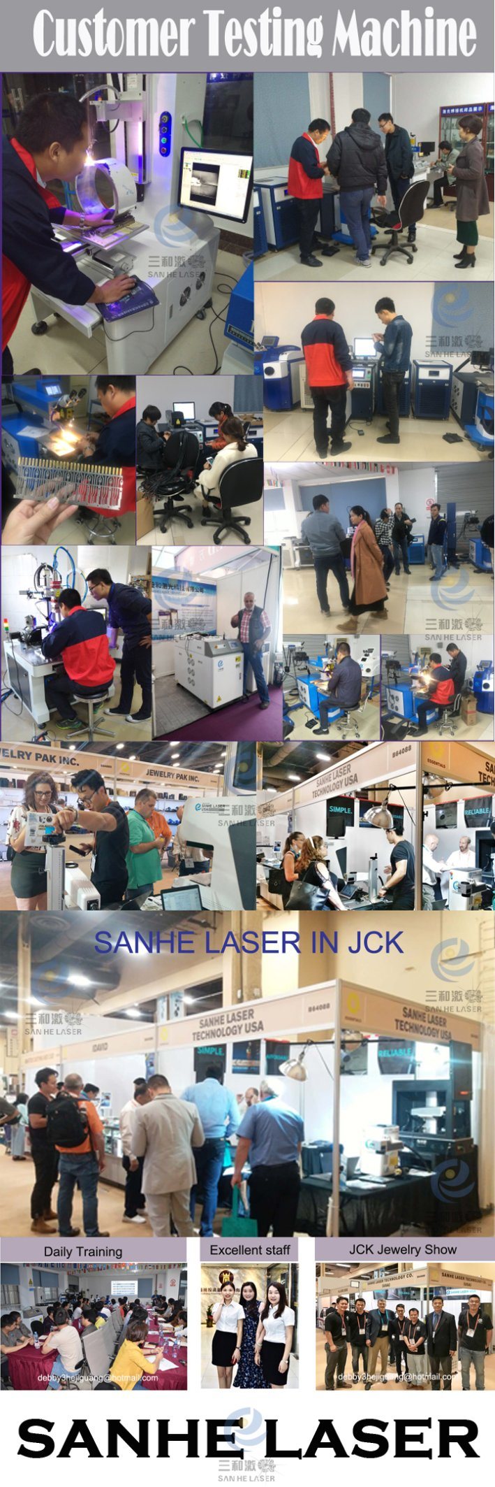 YAG Laser Welding Machine with Automatic Working Table