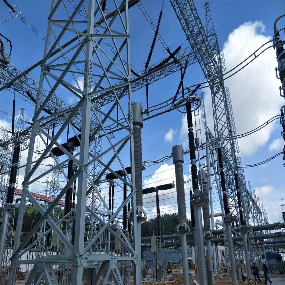 Q345 Steel Power Substation Structure for Sale