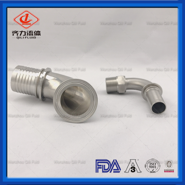 Sanitary Stainless Steel Customized Size Male & Female Hose Fitting