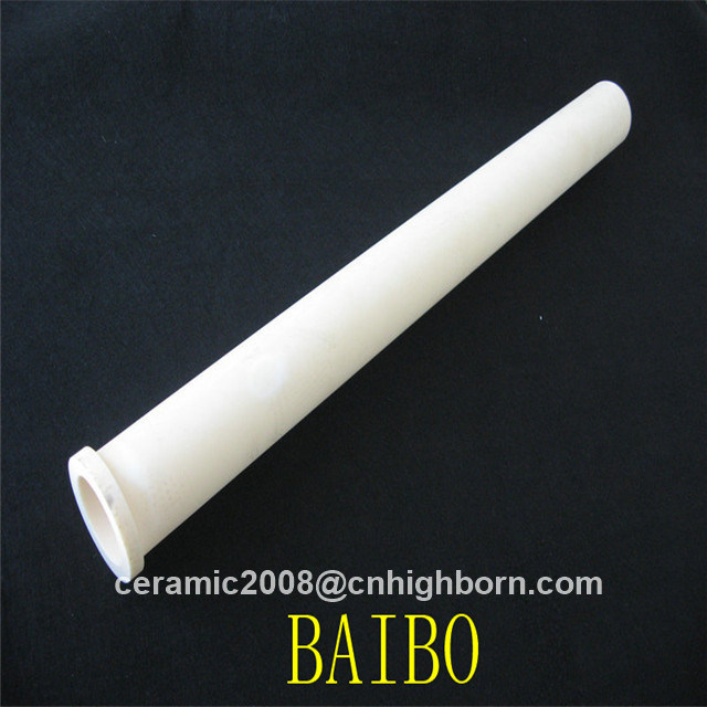 Custom Alumina Ceramic Flanged Pipe