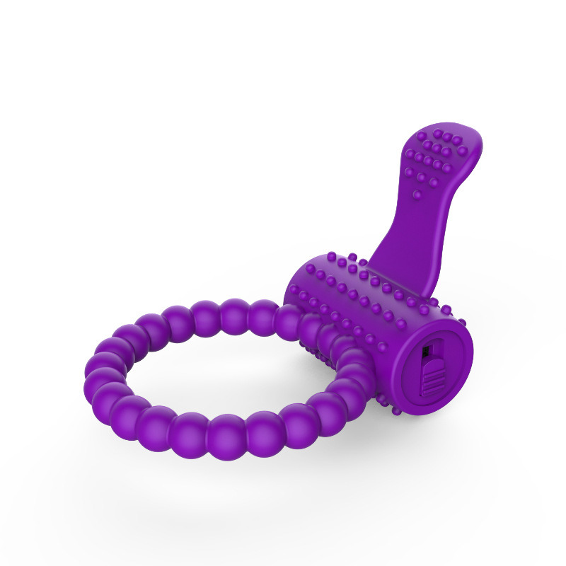 New Design Sex Toy for Man Silicone Vibrating Cock Ring