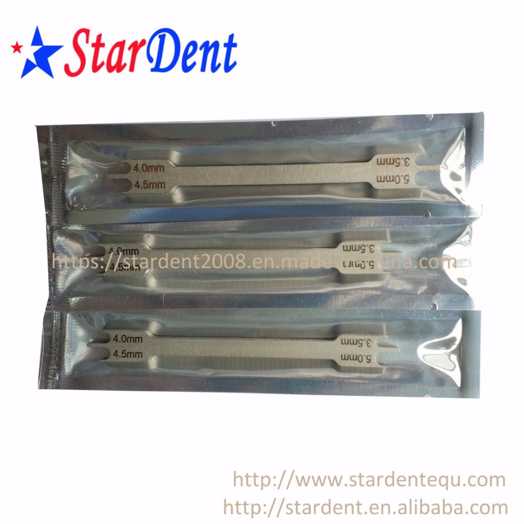 Dental Orthodontic Brackets Positioning Gauge Instruments