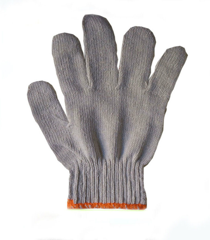 Working Cotton Glove Protective Multi-Color Knitted Hand Gloves