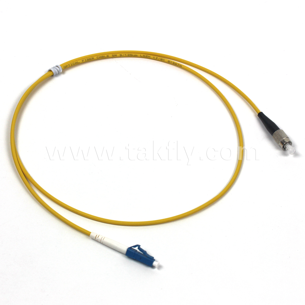 Customized Sm Sx LSZH Fiber Optic Patch Cord