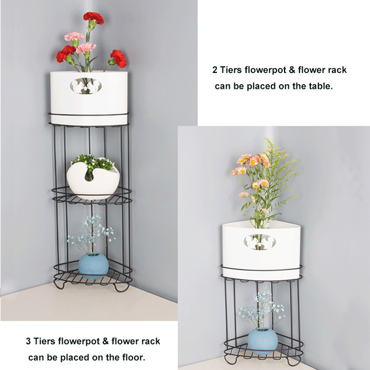 Creative Corner Metal Flower Pot