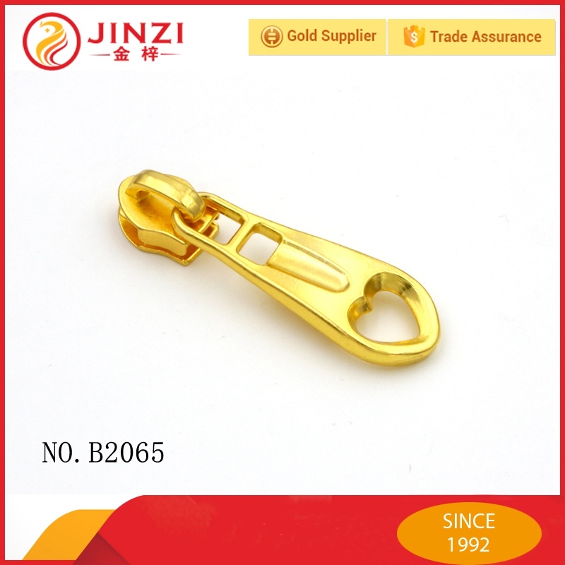 Quality Surface Plating Classical Zipper Slider Puller for Jacket and Jeans