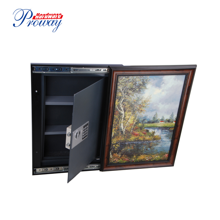 High Security Electronic Wall Safe with Picture Frame