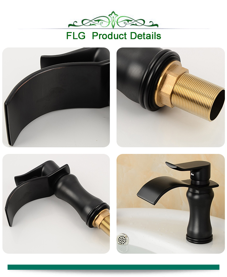 FLG Oil Rubbed Bronze Faucet Bathroom Basin Tap