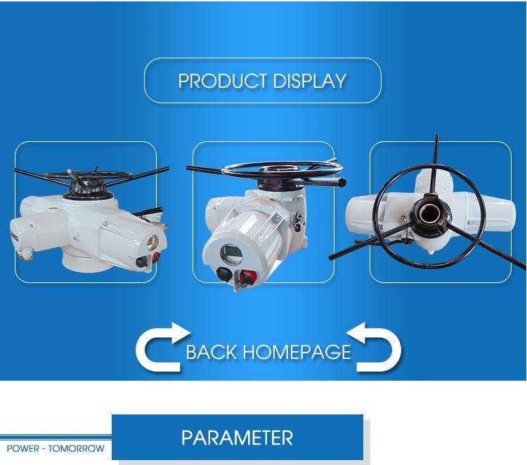 High quality Rotary Electric Actuator with Ball Valve Butterfly Valve Gate Valve for Environmental Protection