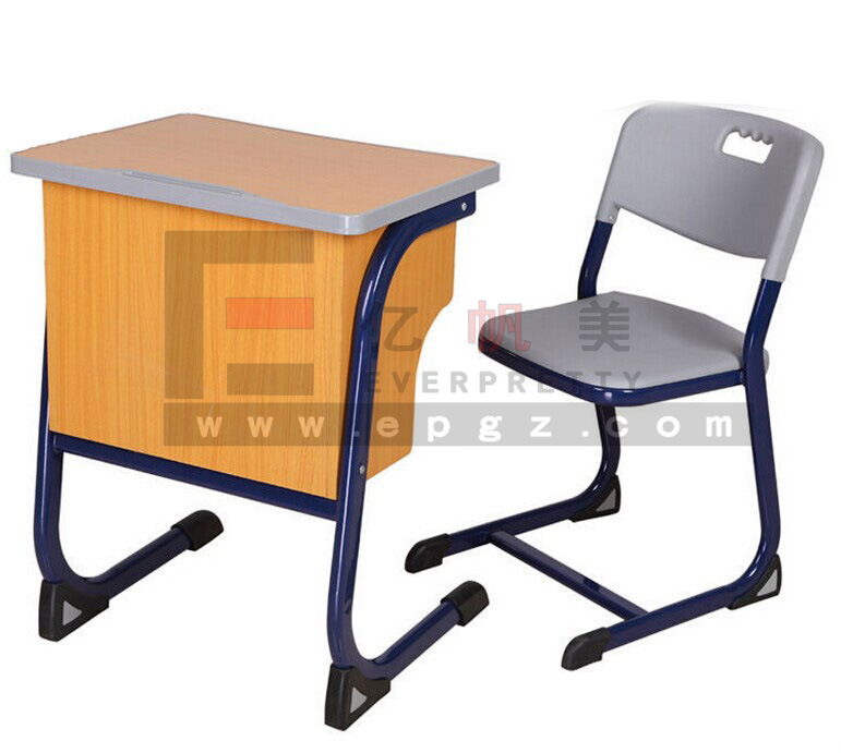 Single School Student Desk and Chair