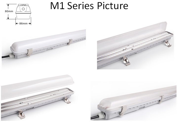 High Quality 4FT 5FT 50W 60W IP65 Vapor LED Tri-Proof Light