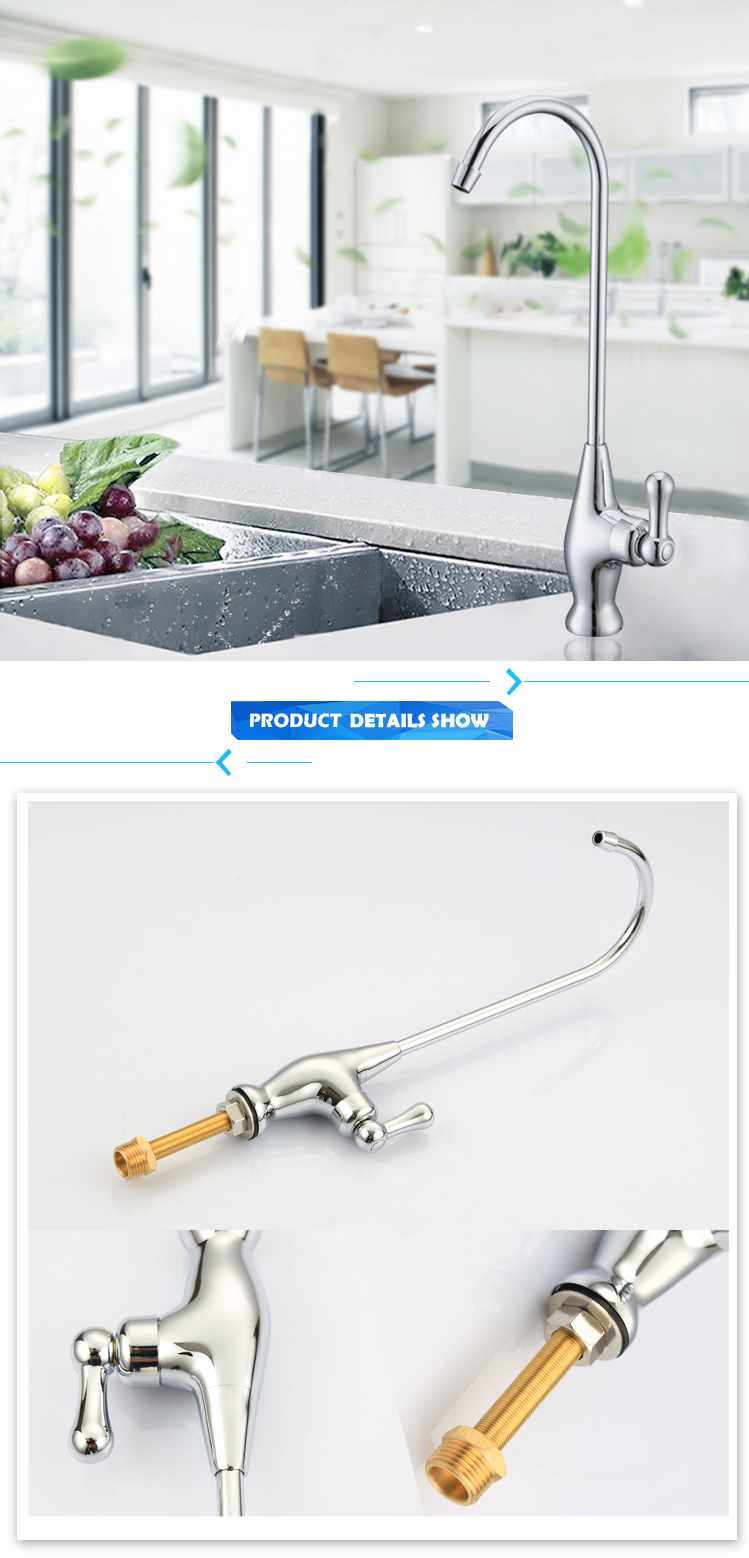 Kaiping 304 Stainless Steel Kitchen Tap Living Healthy Drinking Water Faucet Chrome