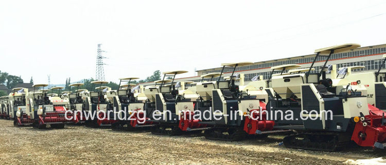 Rice and Wheat Combine Harvester with Hydraulic Gearbox