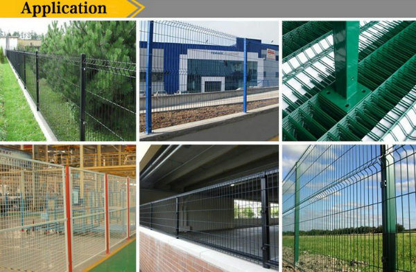 Cheap PVC Coated Welded Wire Mesh Fence for Sale