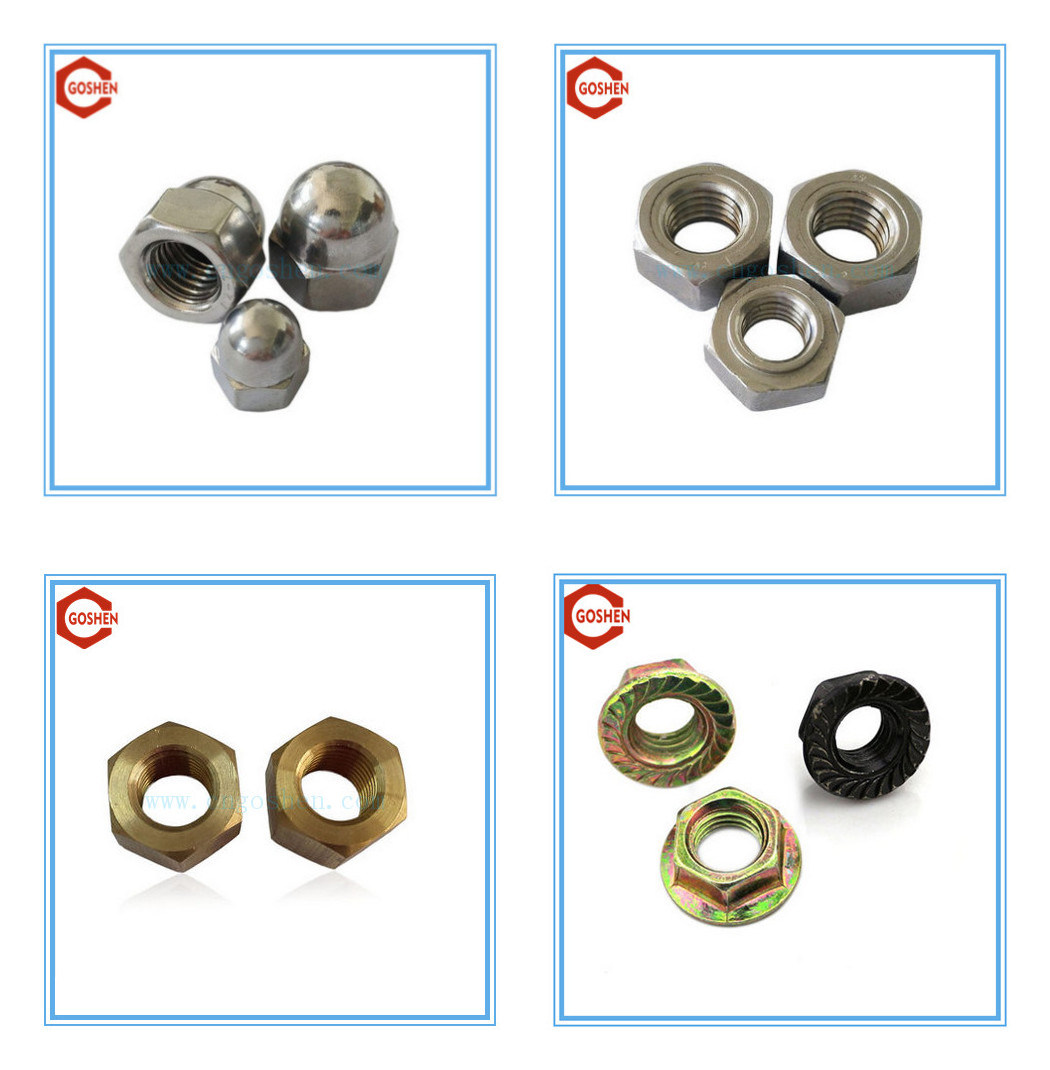 DIN 6334 Hex Coupling Nut / Stainless Steel Hex Long Nut