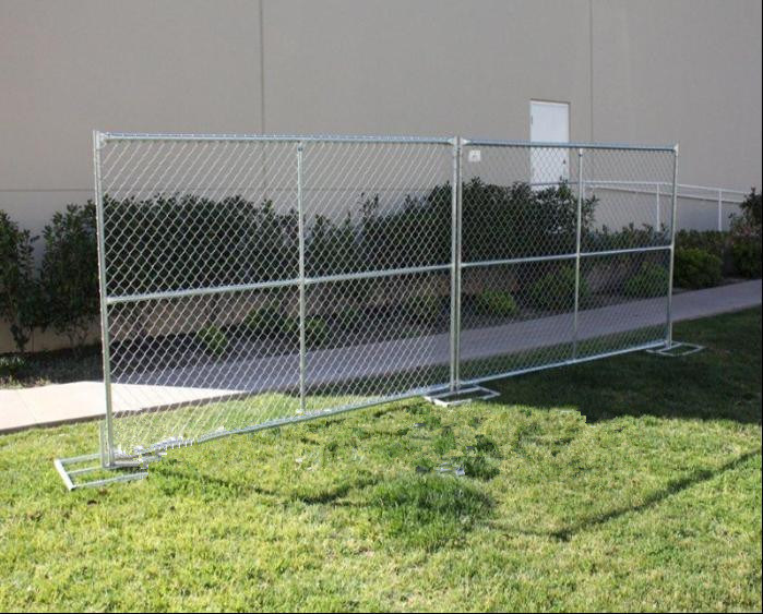 6FT*12FT American Outdoor Chain Link Temporary Construction Fence