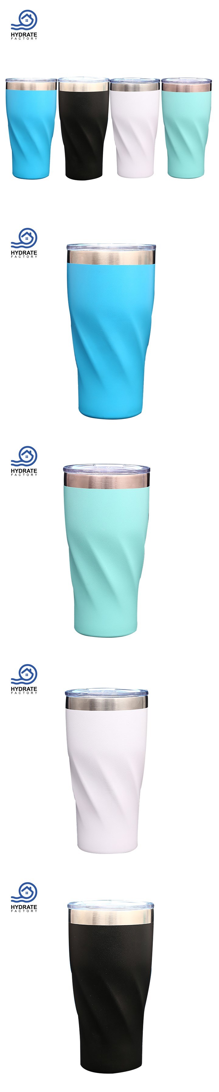 Slim Shape Design 18/8 Stainless Steel Insulation Flask Water Flask