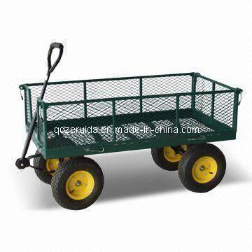 275mm Height of Side Door of Mesh Garden Tool Cart