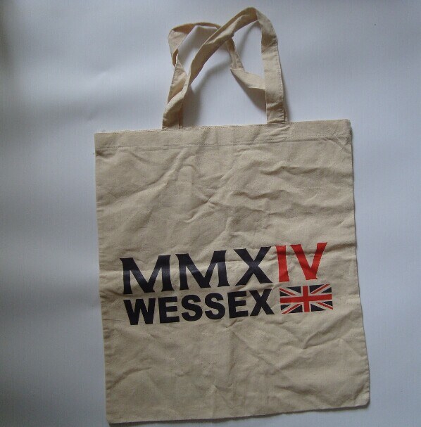 Fashion Design Logo Cotton Jute Bag