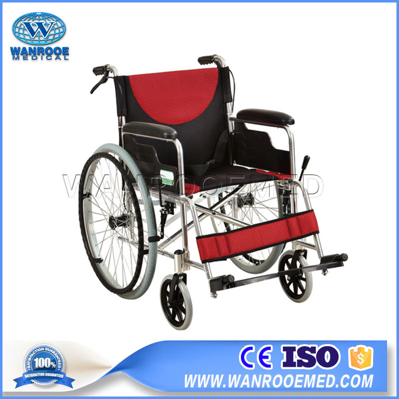 Bwhm-1A11 Medical Equipment Functional Steel Foldable Manual Wheelchair