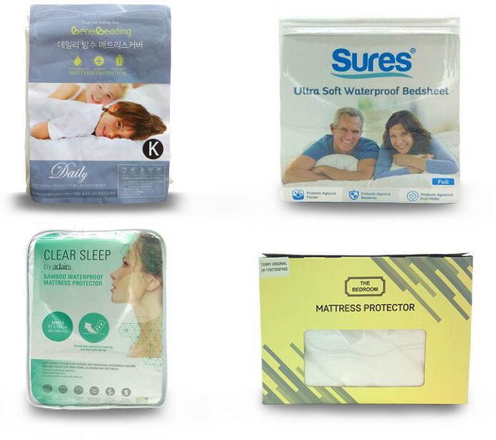 Hypoallergenic, Breathable, Thin, Quiet, Smooth, No Vinyl, Waterproof Fitted Mattress Protector