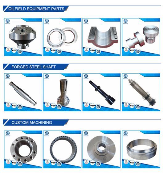 CNC Machining Precision Forged SAE8620 Solid Shaft by Drawings