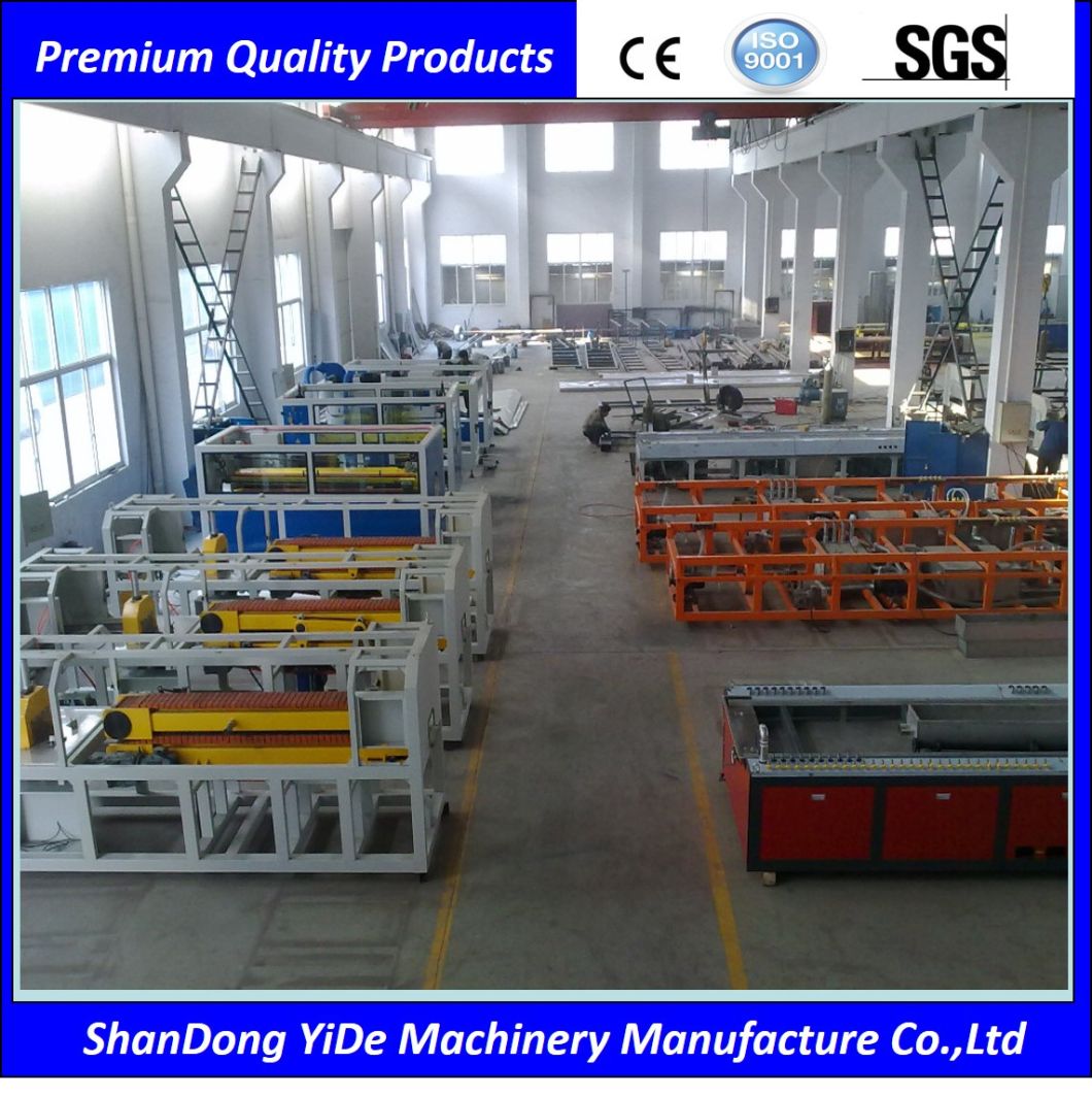 PE/PP/PVC Double Wall Corrugated Pipe Single Screw Extruder