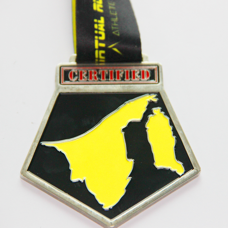 China Manufacture Cheap Wholesale Metal Award 50km Marathon Run Medal