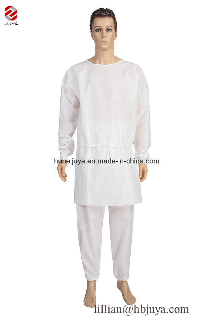 Non-Woven Material Cheap Sterile Chemotherapy Hospital Medical Surgical Disposable Gown