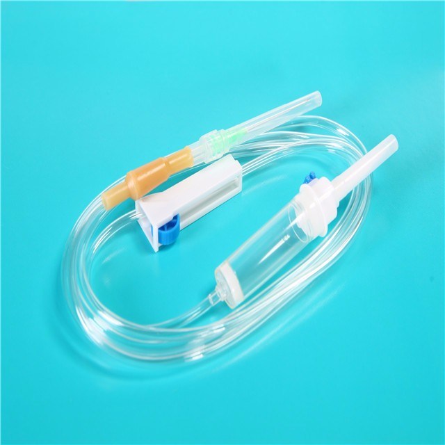 Good Price Winged Flow Regulator Disposable IV Medical Infusion Set