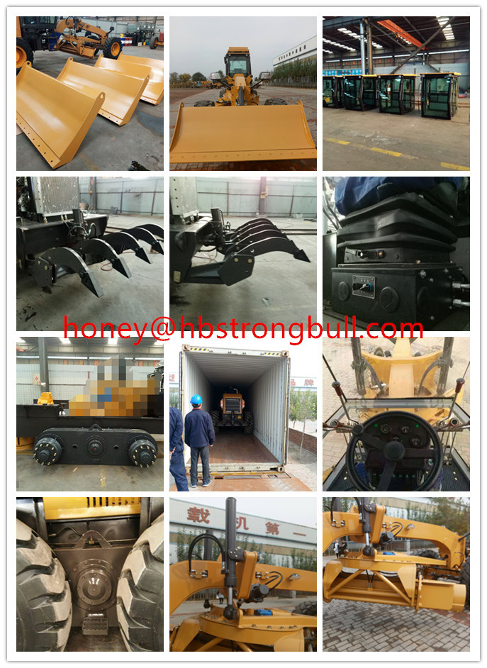 Road Contruction Machines Py9140 6BTA Engine Laser Garder with Ripper