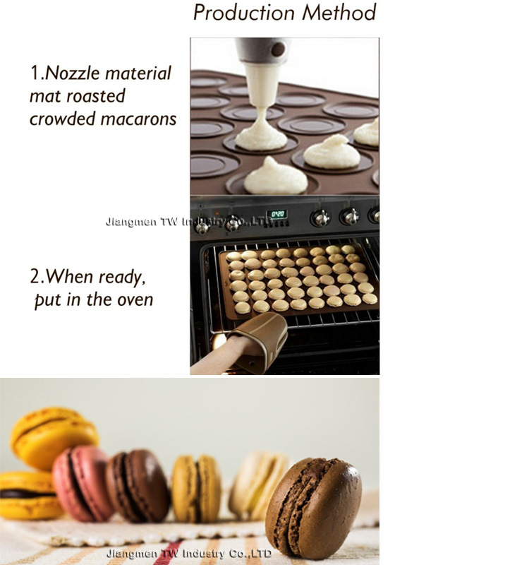 Non Stick Silicone Macaron Baking Mat