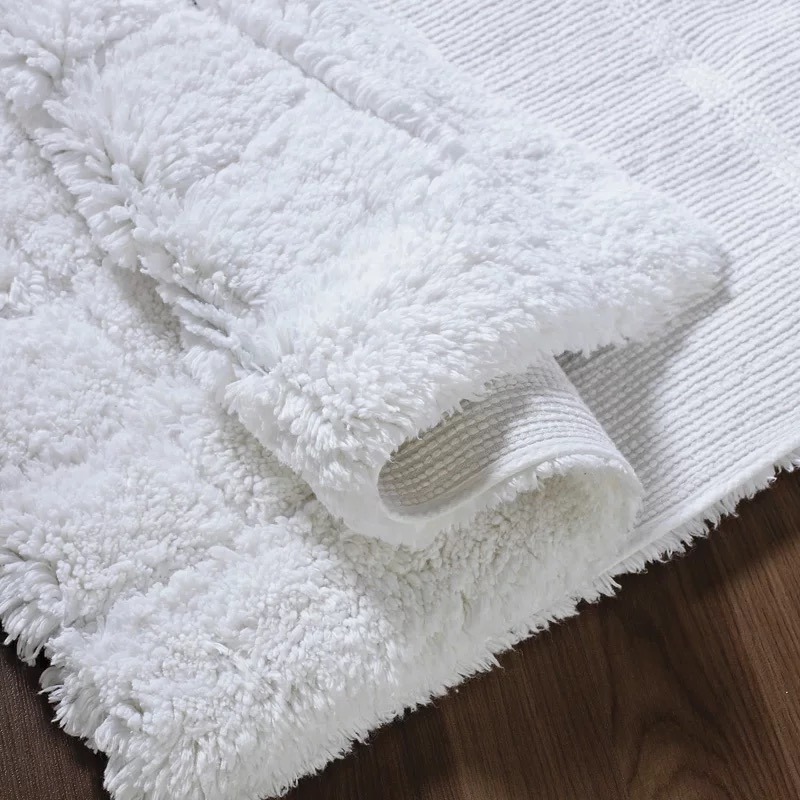 100% Cotton Hotel Home Use Jacquard Bath Rug Textile (JRD257)