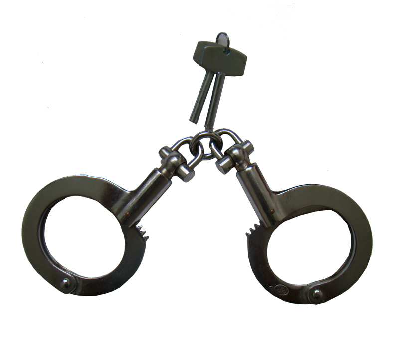 Yc-Hc-03s Stainless Steel Handcuff Police Riot Constraint