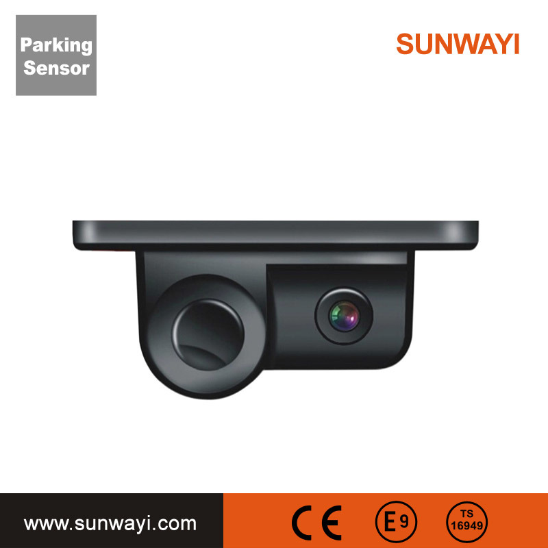 Integrated Car Camera 120 View Angle Video Parking Sensors with One Sensor Car Parking System