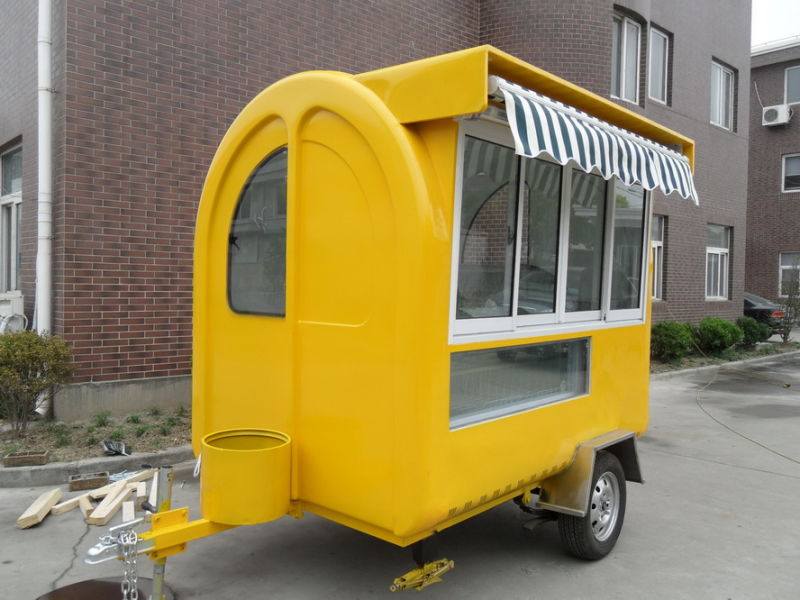 Various Types of Electric Fast Food Truck for Sale / Fast Food Vending Cart Container Kitchen