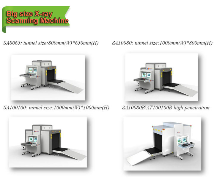 X-ray Hold Baggage and Luggage Scanner for Airports Security SA8065